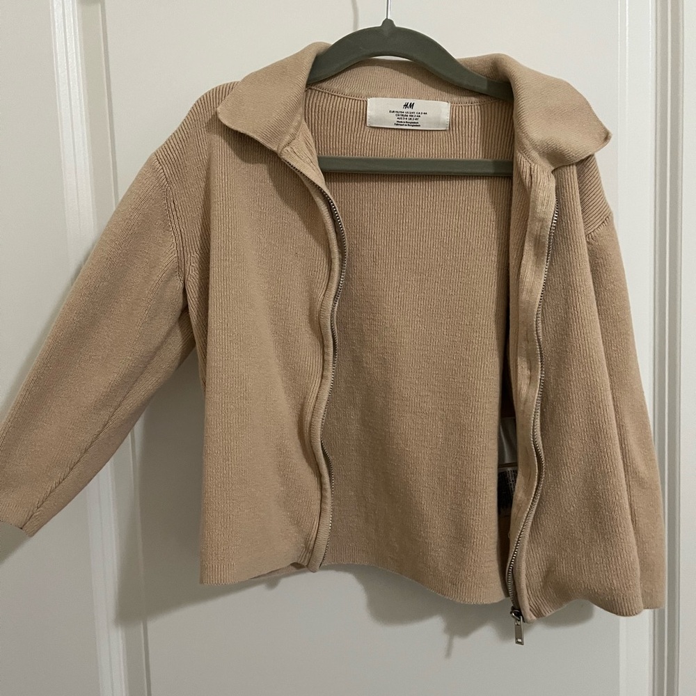 H&M Beige Knit Sweater
